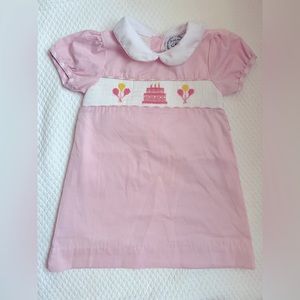 1st Birthday Smocked Dress, Bella Bean Brand